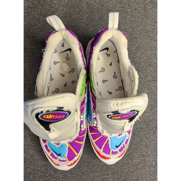 Nike Air Max 98 LX Cut Away CJ0634-101 Women Size 9 - Picture 9 of 10